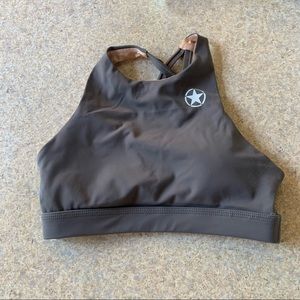 Savage Barbell High Neck Bra